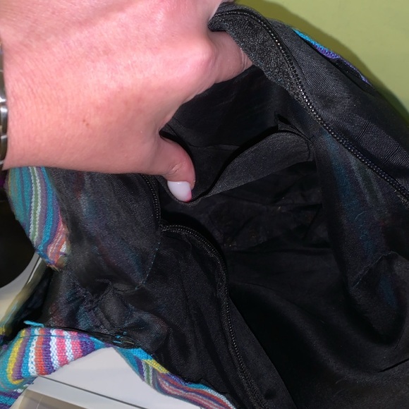 Vintage rare Elephant Embroidered boho Crossbody - Picture 7 of 7